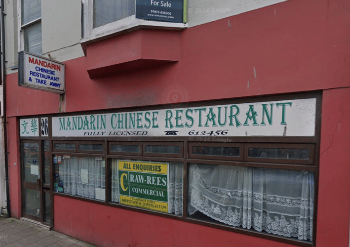 The former Chinese restaurant on Pier Street