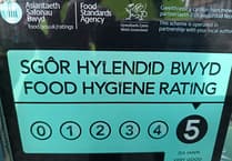 FOOD HYGIENE RATINGS: The top performers across Ceredigion