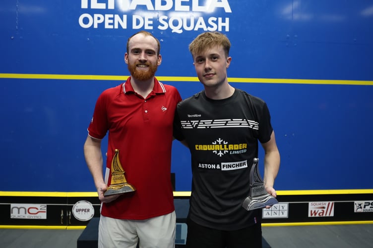 Rhys lost in the final against second seed Simon Herbert