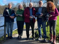 Llanidloes group receives funding for water testing kits