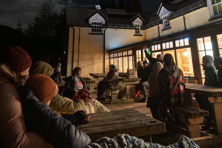 Storytelling under the stars.