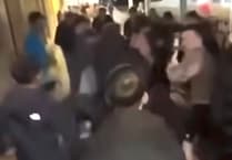 Teens arrested following stabbing incident at west Wales train station