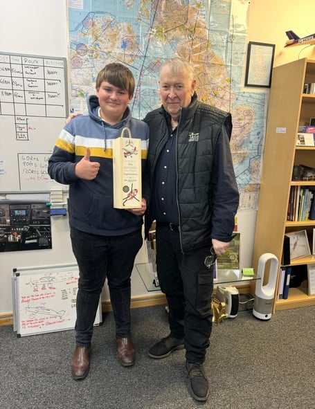 Daniel Garton from the Llyn Peninsula has achieved his Dual UK CAA Pilot Licences at just 16 years old