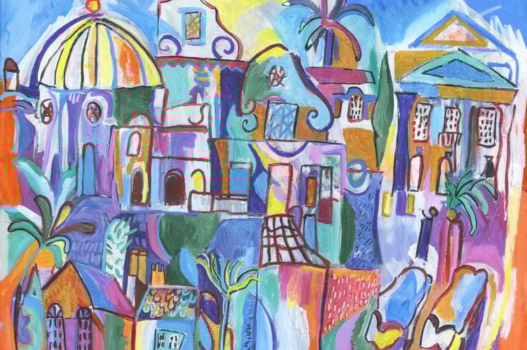 Catrin Williams' Dancing Shoes oil on canvas 2026