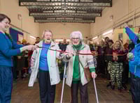 'Horrendous' weather did not dampen spirits at playground launch