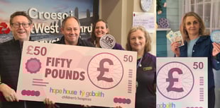 Aber businesses join £50 Challenge for Hope House Children's Hospice