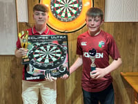 Jaelan crowned Aberystwyth Darts League youth champion