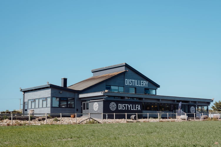 In The Welsh WInd Distillery Site