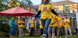 Walk on fire for West Wales hospice