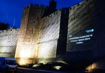 Vote registration campaign at Caernarfon Castle