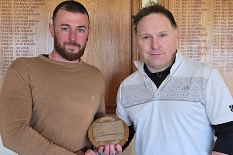 Mathew Lucas winner of the KBI final 2025 season presented by last year's captain Nick Downing