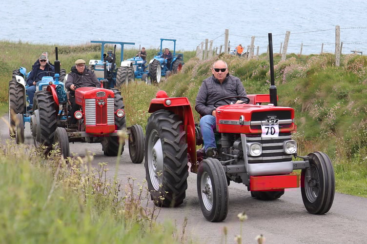 Edwin Hughes, one of this year's organisers, on last year's run. Photo: EA Bates
