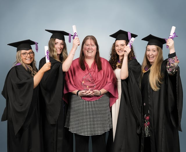 Coleg Glynllifon's Laura wins Educator of the Year award