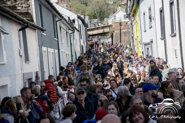 Aberdyfi's first soap box derby was a success. Photo: I and L Photography
