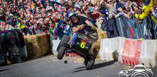 Aberdyfi's soap box derby exceeds expectations with 8,000-strong crowd