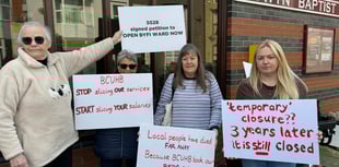 Fight to get hospital ward reopened continues three years on