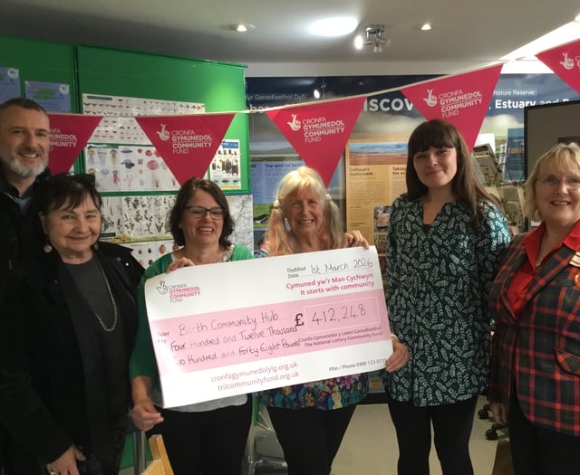 Lottery boost for Ynyslas visitor centre