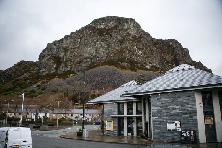 Antur Stiniog-owned cafe, Tŷ Coffi, which houses a tourism information centre.