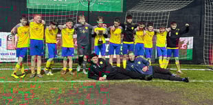 Dyffryn & Tal y Bont U13s win first major cup after shoot-out drama
