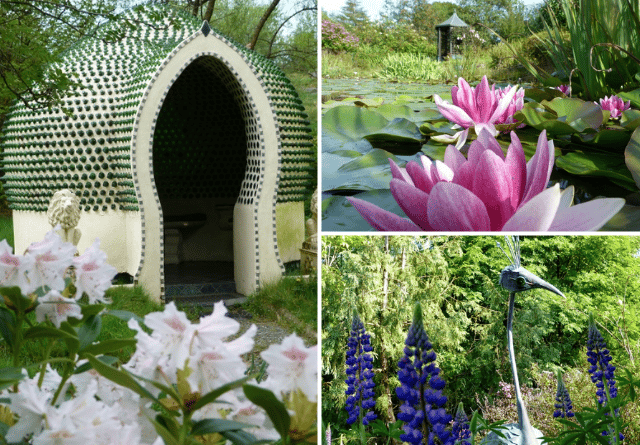 Ceredigion couple's garden transforms bleak land into charity success