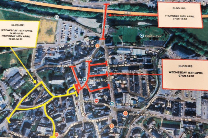 Dolgellau roads will close this week as Anthony Hopkins film is made visual