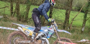 Houghton triumphs in muddy Drovers Enduro test