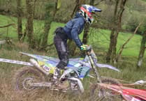 Houghton triumphs in muddy Drovers Enduro test in Llandovery