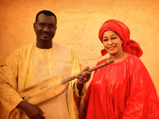 Cardigan tour date for music legends Bassekou Kouyate and Amy Sacko