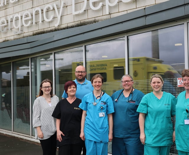 Gwynedd A&E recognised for sustainability