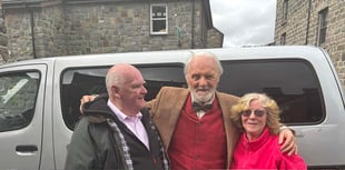 Anthony Hopkins delights Dolgellau while making new film
