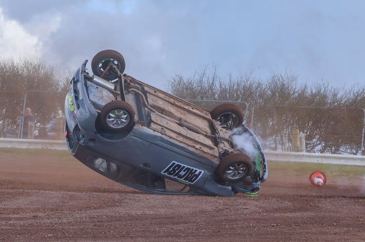 There was plenty of action down at Pendine