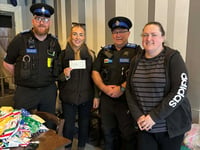 Police donate £250 to Llŷn Festival
