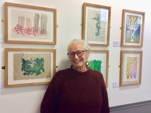 Aberystwyth artists' coastal exhibition opens at Bronglais Hospital
