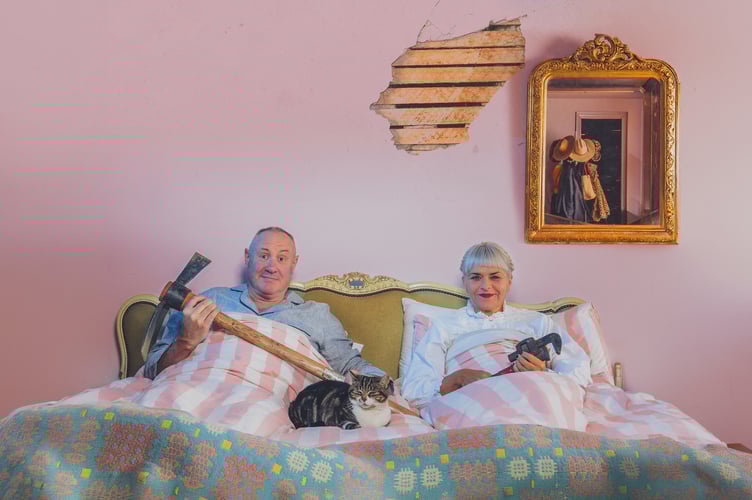 Keith Brymer Jones and Marj Hogarth are coming to Aberstwyth. Photo: Patch Dolan