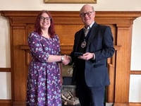 Bangor Uni research earns Rebecca prestigious Drapers' Silver Medal