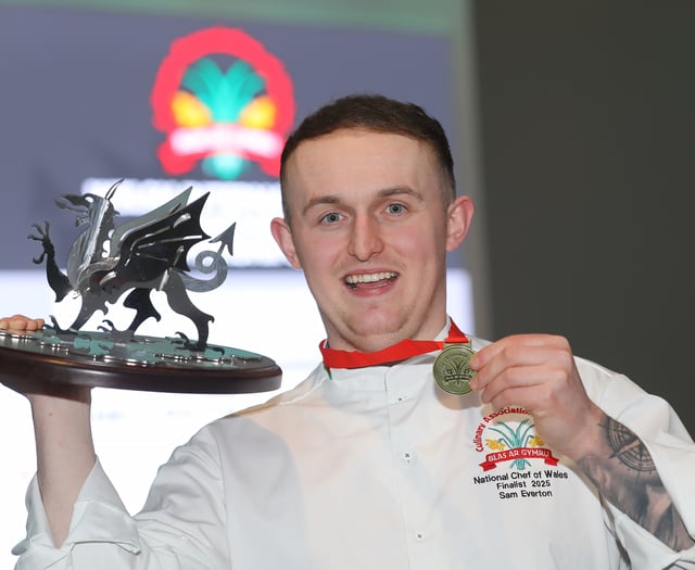 Welsh chef Sam ready for biggest competition of his life on home soil