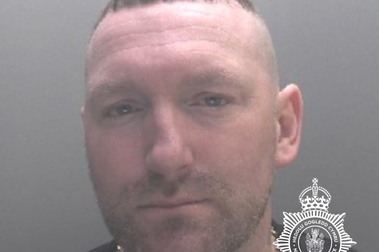 Michael Jones jailed for decade-long abuse of Dolgellau partner. Photo: North Wales Police