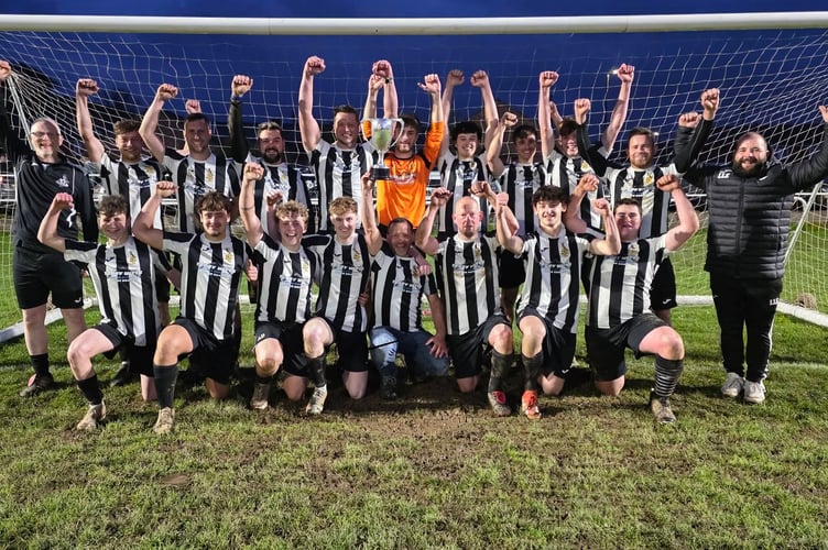 Division Two champions Lampeter Town Reserves