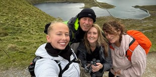 Bronglais team raise £2,500 by taking on Welsh Three Peaks