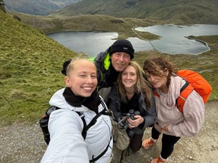 Bronglais team raise £2,500 by taking on Welsh Three Peaks