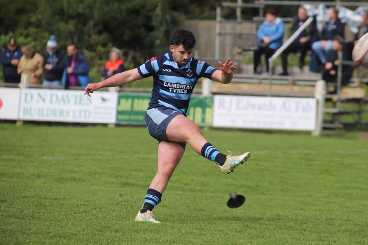 Dylan Benjamin scored a try from close range and converted eight