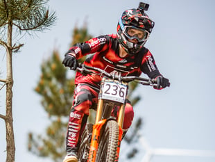 British jersey dream on hold for Aberystwyth downhill rider