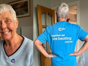 Former Cambrian News editor raises over £450 for Cancer Research UK