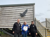 New osprey artwork arrives at Glaslyn