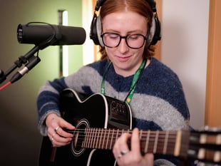Gwynedd's rising star Malan returns to college for BBC session