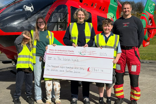 Ceredigion distillery's half marathon raises money for air ambulance