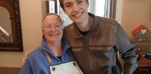 Trainspotting social media star spotted at Gwynedd tea room