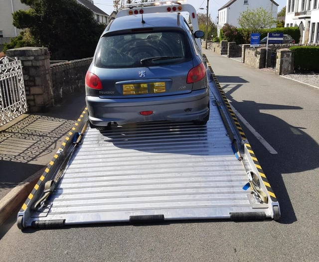 Car seized following drug drive arrest