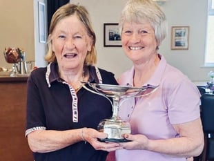 Joan Bakewell wins first major competition at Abersoch Golf Club