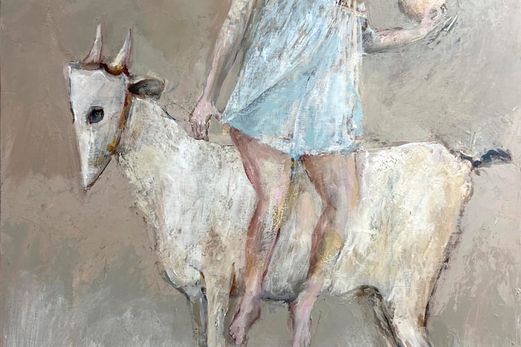 Masked Goat by Steve Brockett